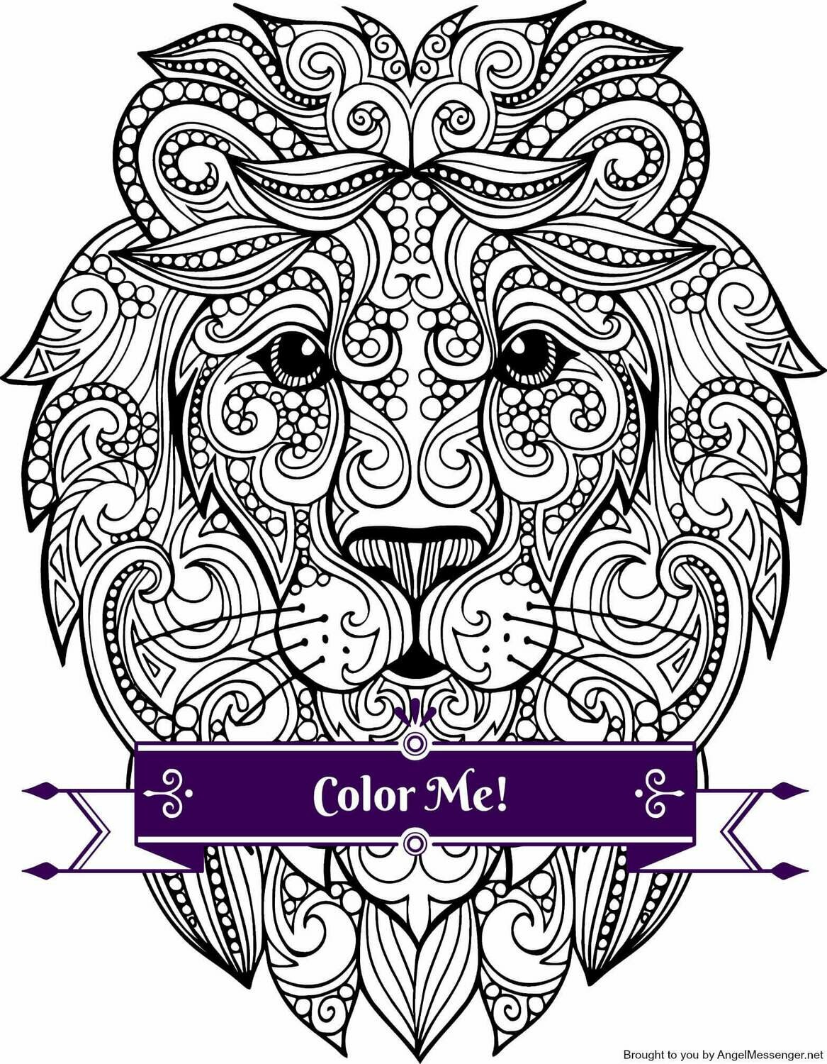 Lion Coloring Page
