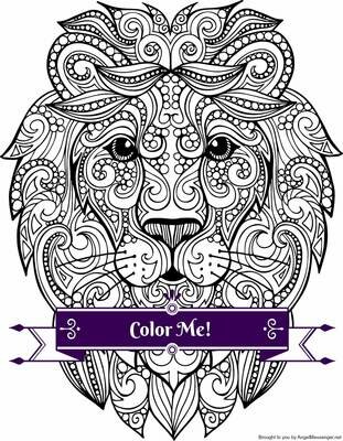 Lion Coloring Page