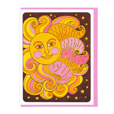 Many More Trips Around The Sun Birthday Card Many More Trips Around The Sun Birthday Card
