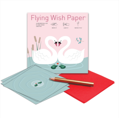 Swan Lake Love Wish Paper