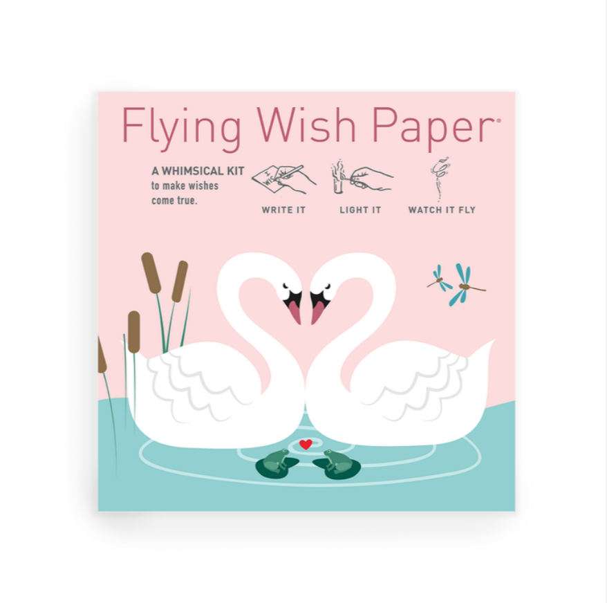 Swan Lake Love Wish Paper