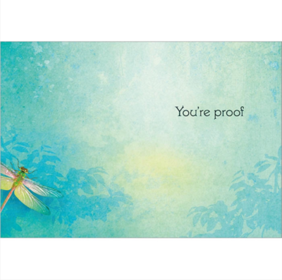 Proof of Magic Greeting Card