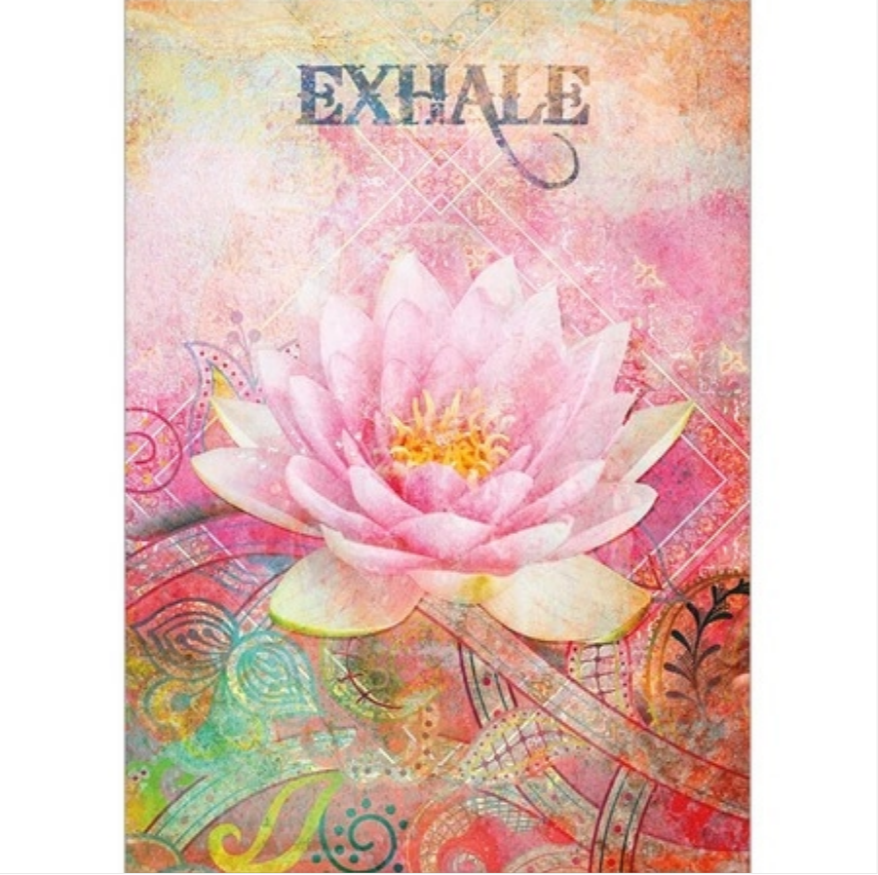 Exhale Greeting Card Exhale Greeting Card