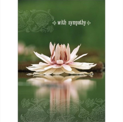 With Sympathy Greeting Card
