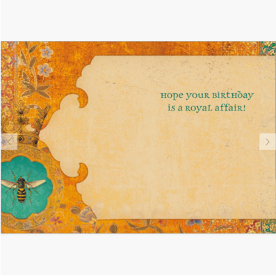 Queen Bee Greeting Card