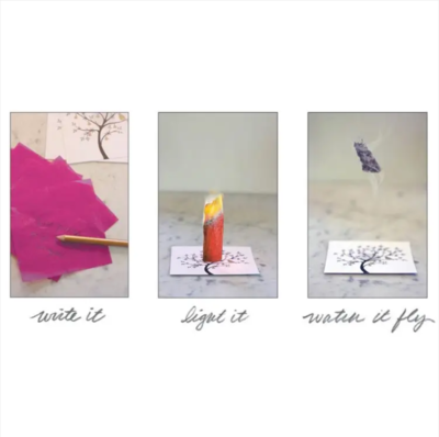 Chakra Wish Paper (50 Wishes!)