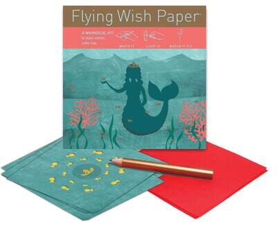 Mermaid Flying Wish Paper