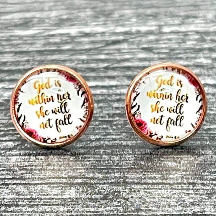 She Will Not Fall Earrings She Will Not Fall Earrings