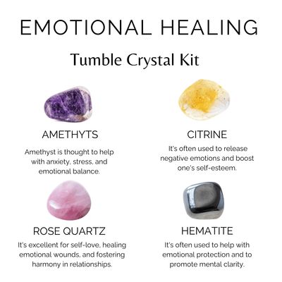 Emotional Healing Crystal Set