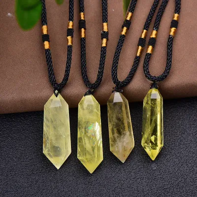 Citrine Pendant Necklace