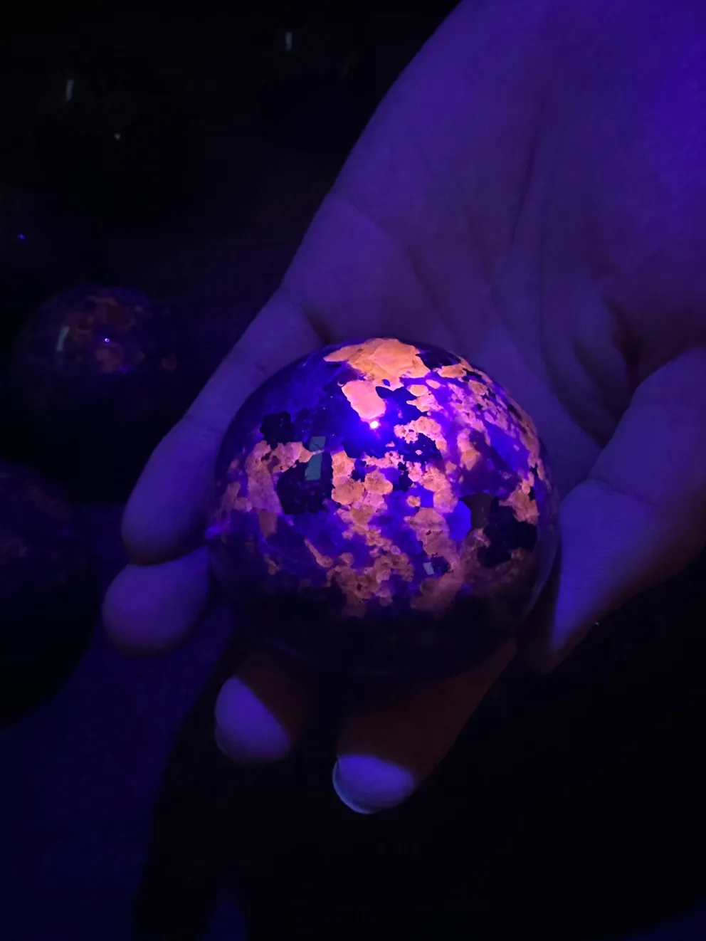Yooperlite Sphere Yooperlite Sphere