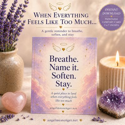 When You Feel Emotionally Overwhelmed