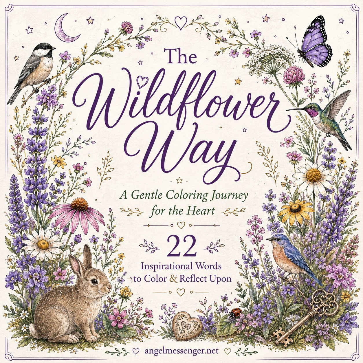The Wildflower Way Coloring eBook