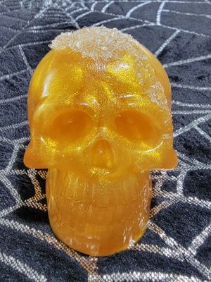 Wisdom & Mystic Vision Handmade Resin Skulls