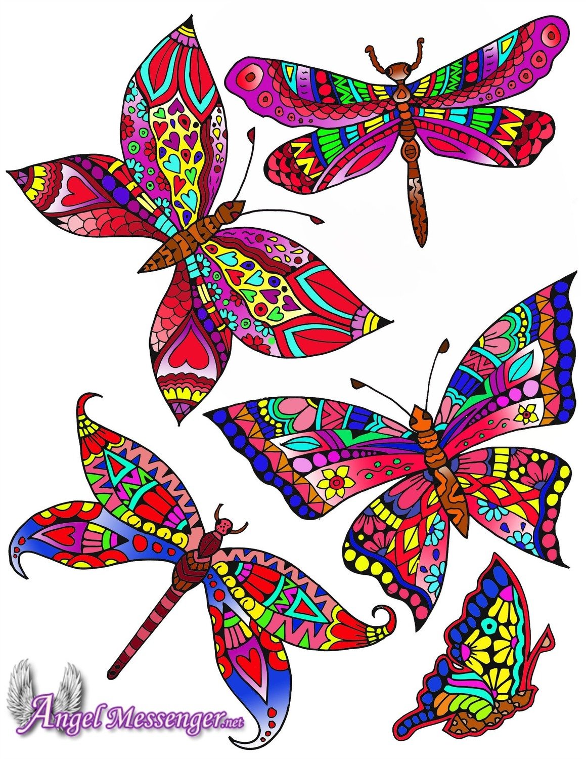 Butterfly Coloring Page