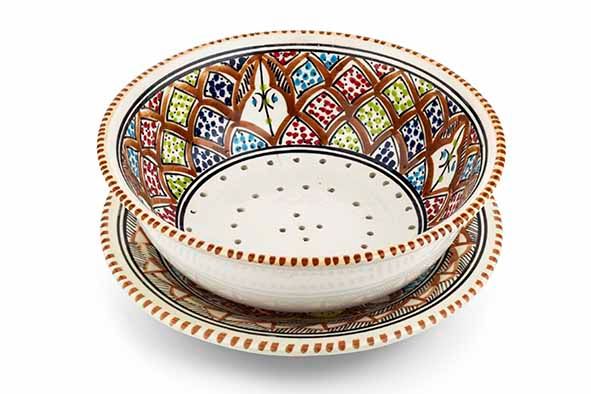 MARRON FRUITSCHAAL D20,3XH8,2CM Artikel code 5058F20/1909