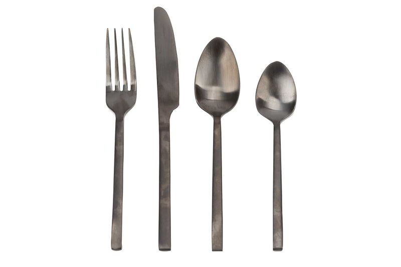 RETRO BESTEKSET 24-DELIG ZWART Artikel code 3503133/19