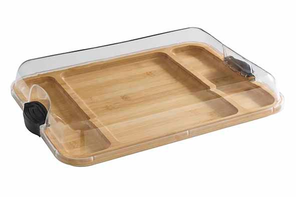 BUILD-A-BOARD SERVEERPLANK 30,4X40,6CM MET KUNSTSTOF DEKSEL Artikel code 5317650/2111