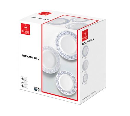 TOLEDO RICAMO BLUE SERVIES 18 DELIG Artikel code 400869-SBA/2803