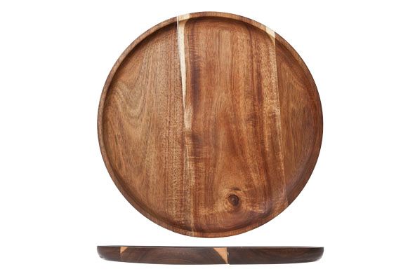 HOUTEN BORD ROND D30X2CM OIL COATING Artikel code 8741489/1016