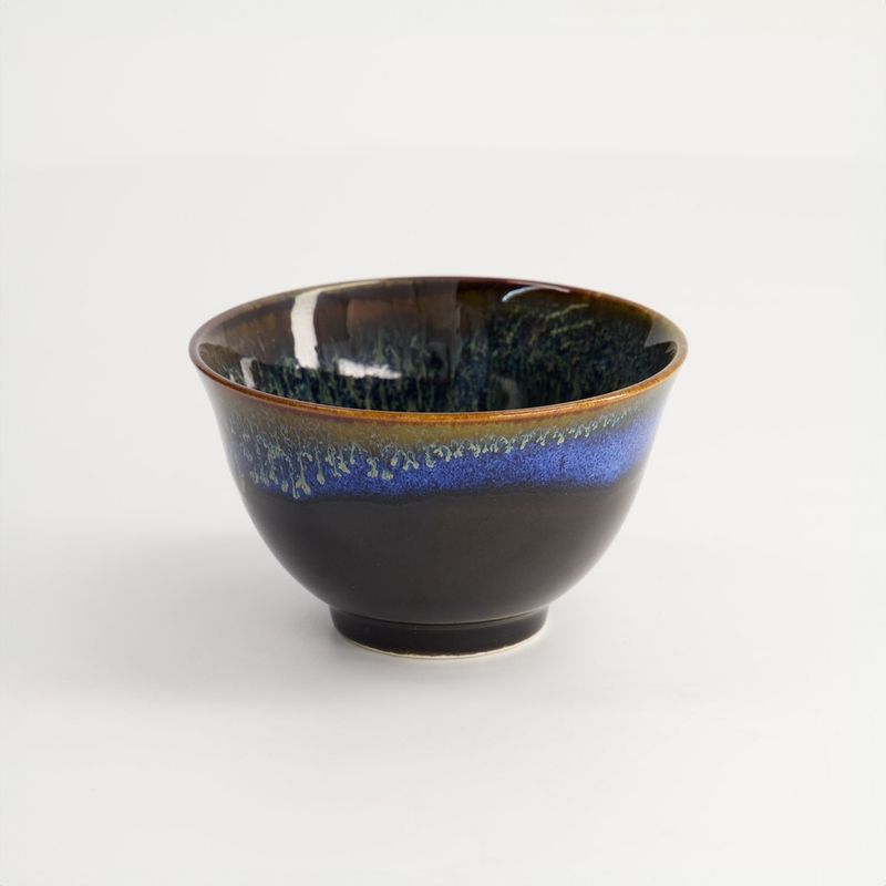 Craft Cup Sencha 9x5.4cm Blue/Grey 170ml YW-7178/YB 12/144 CoO: JP Barcode: 8719323531215-1