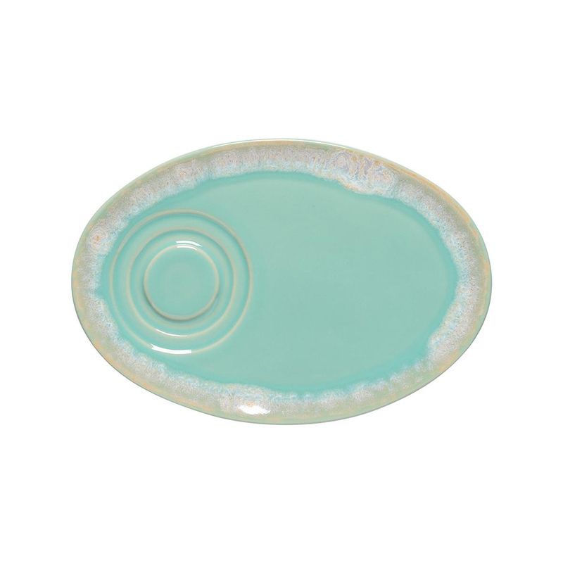 Grespresso Ovale Schotel 19,7×13,5 cm. Aqua 100.1343.3