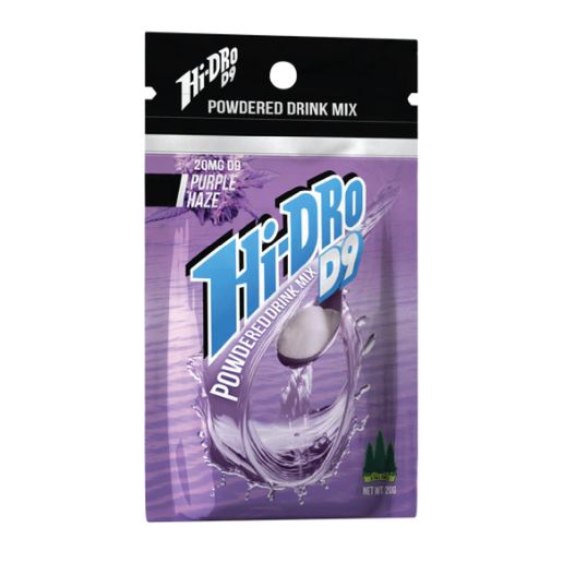 3 Tall Pines Delta 9 Nano Powder Hi-Dro 20mg Drink Mix, Strain: Purple Haze