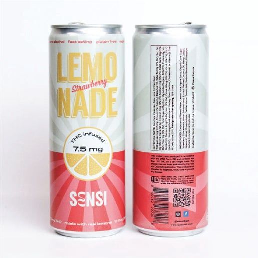SENSI THC LEMONADES, Attribute 1: Strawberry Lemonade