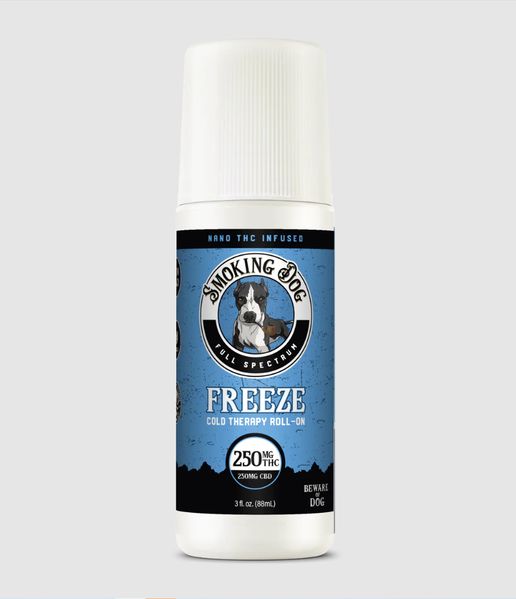 SMOKING DOG FREEZE 1:1 (250MG D9: 250MG CBD)