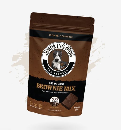 Smoking Dog THC Infused Brownie Mix - 500mg