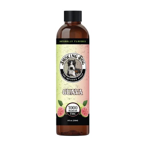 Smoking Dog - D9 THC Syrups, Attribute 1: 1000mg - Guava