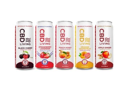 CBD Living Sparkling Waters