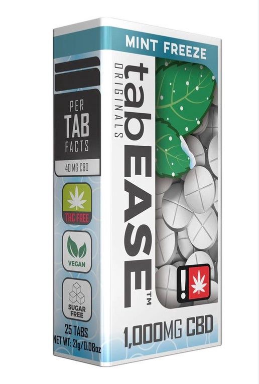 TabEase CBD, CBG, CBN Mints, Attribute 1: Mint Freeze CBD
