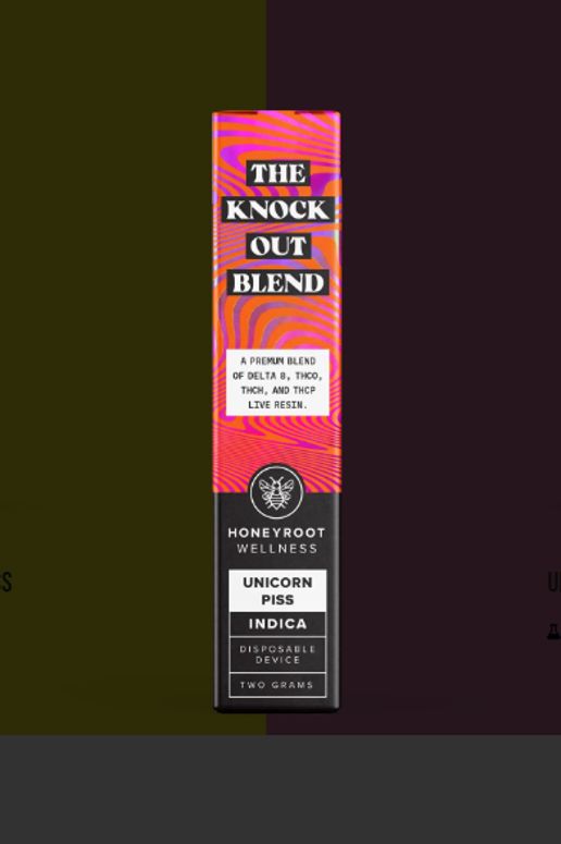 Honeyroot Knockout Disposable Vape