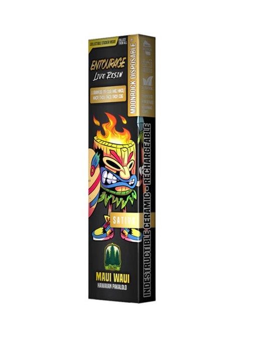 3 Tall Pines Live Resin Entourage Vape Disposable, Strain: Maui Waui - Sativa
