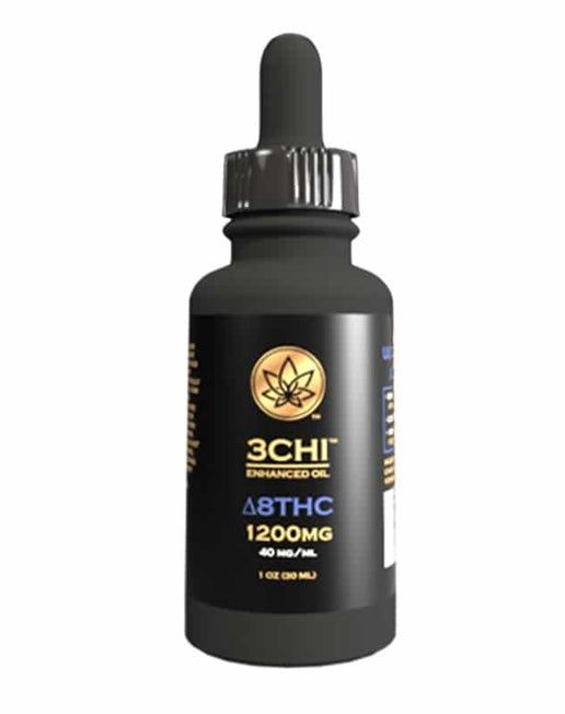 3CHI Delta 8 Sublingual Oil, Attribute 1: 1200mg Delta 8 Tincture