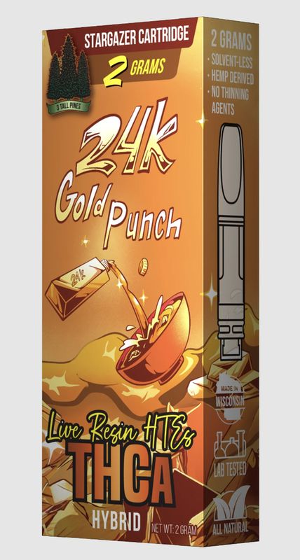 3 Tall Pines 3.5gram THCa Live Resin Hash Disposable Vape