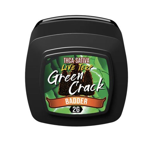 3 Tall Pines THCa 2g Badder, Strain: Green Crack - Sativa