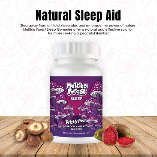 Melting Forest Mushroom Gummies, Attribute 1: Prickly Pear - Sleep