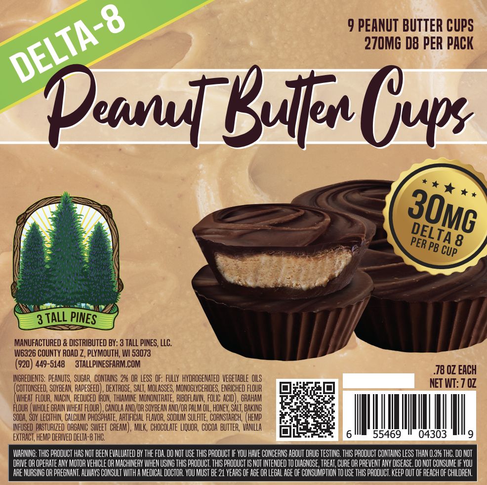 3 Tall Pines Deez Honey Roasted Nut Cups