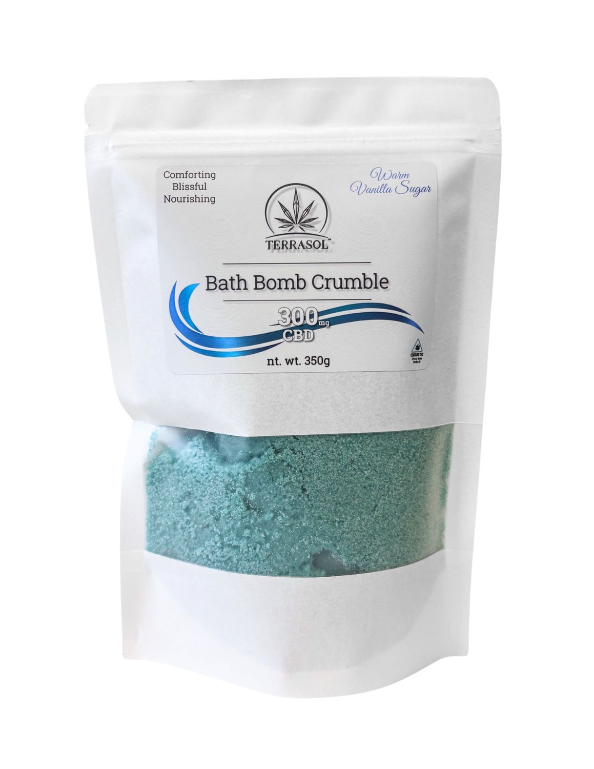 Bath Bomb Crumble, Variety: Warm Vanilla Sugar