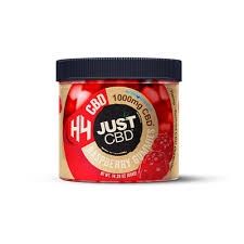 JustCBD Gummies 1000mg CBD, Attribute 1: H4 Raspberry