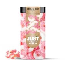 JustCBD Gummies 3000mg CBD, Attribute 1: Watermelon Rings