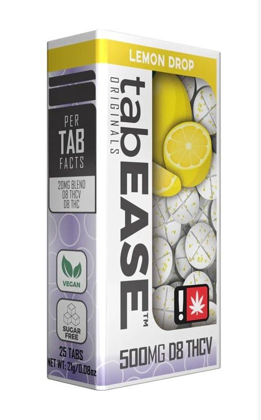 TabEASE 500mg THCv Mints, Attribute 1: Lemon Drop