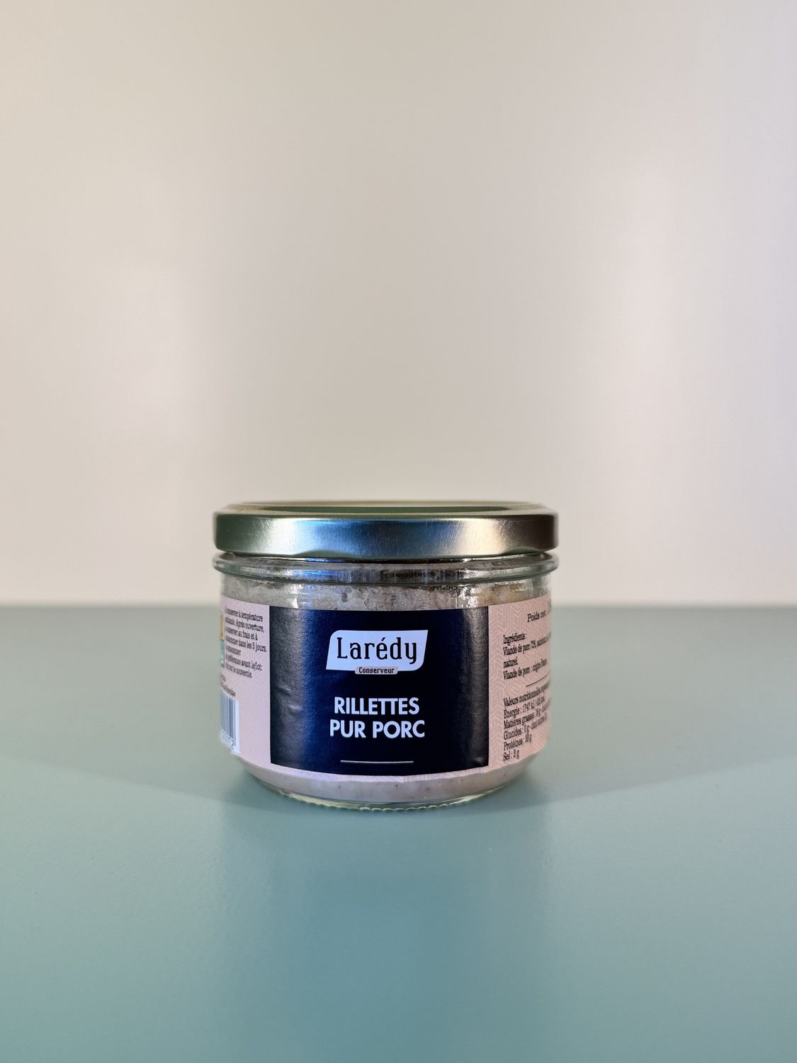 Rillettes pur porc 180 gr
