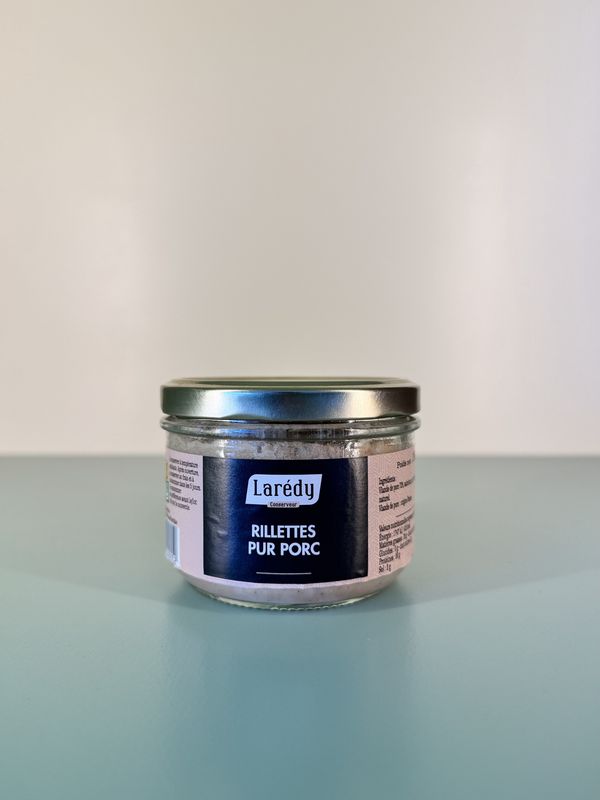 Rillettes pur porc 180 gr
