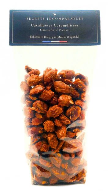 sachet Cacahuètes caramélisées 180g
