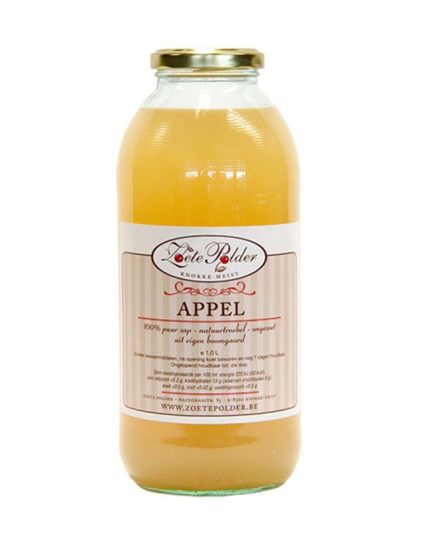 Appelsap Zoetepolder 1L