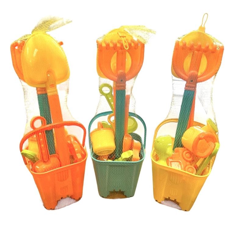 Strand emmerset 11 stuks 55cm GROOT