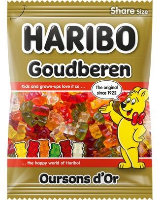 Haribo beertjes goudberen